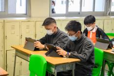 中二級數學iPad對戰相片